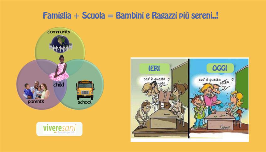 La famiglia e la scuola... La famiglia e la scuola...
